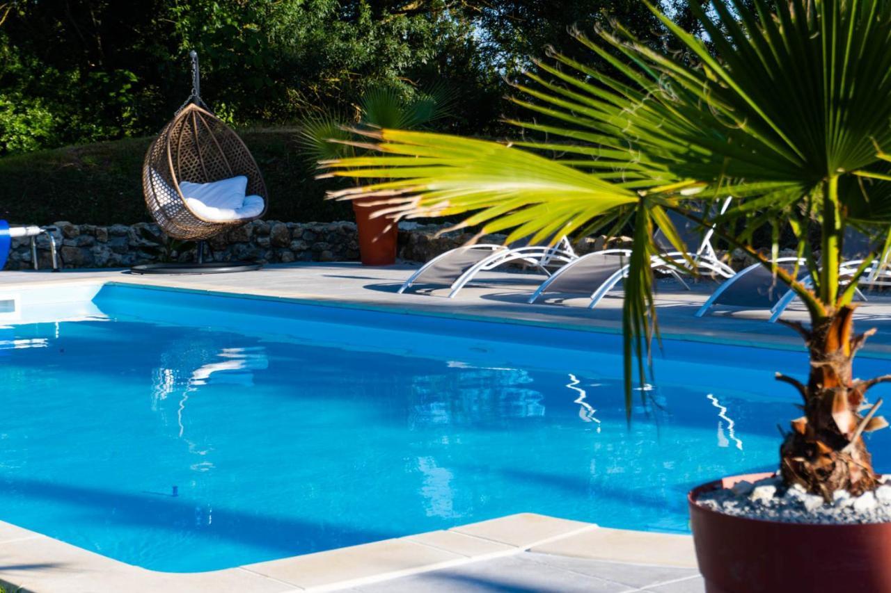 Logis De Tirac Bed & Breakfast Lorignac Eksteriør bilde